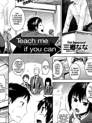 [Misato Nana] Teach me if you can (COMIC Kairakuten BEAST 2012-02) [English]