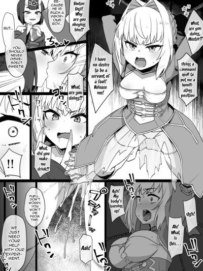 FGO Shuten Douji x Nero Hyoui Manga | FGO Shuten Doji x Nero Possession Manga