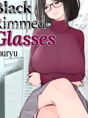 Ms. Black Rimmed Glasses