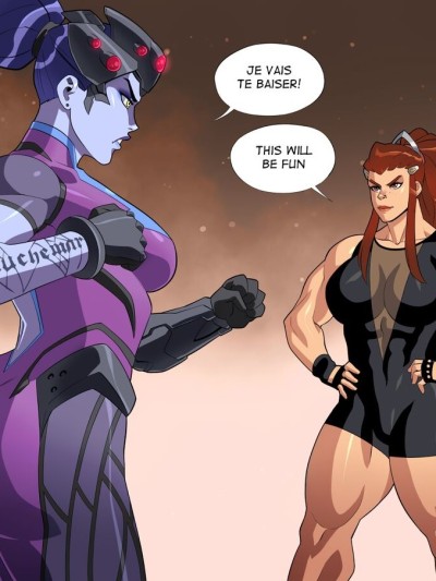 Widowmaker va Brigitte