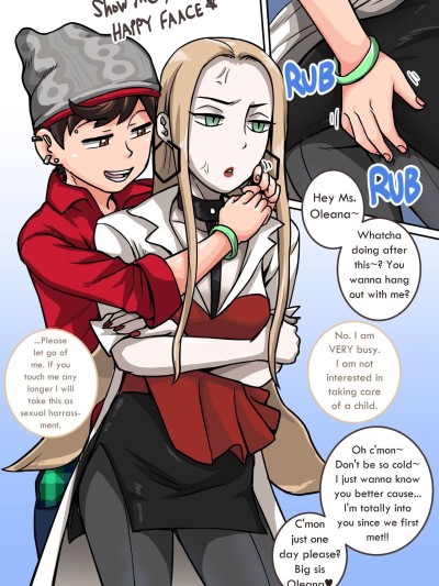 Pokémon Sword Shield Victor x Oleana