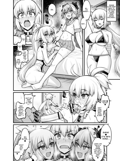 Jeanne Alter in Sex shinai to Derarenai Heya