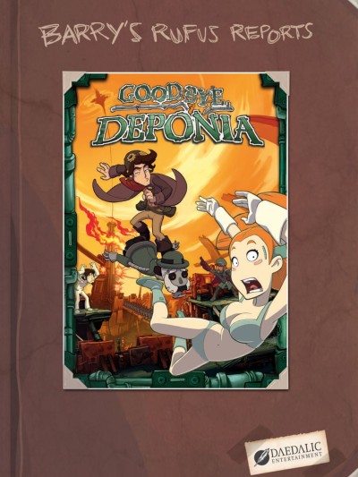 Barry's Rufus Reports Goodbye Deponia