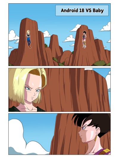 Android 18 vs Baby