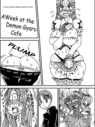 A Body-Altered Maiden Bedtime Story ~A Week at the Demon Gyaru Cafe~ / KanColle Doujinshi