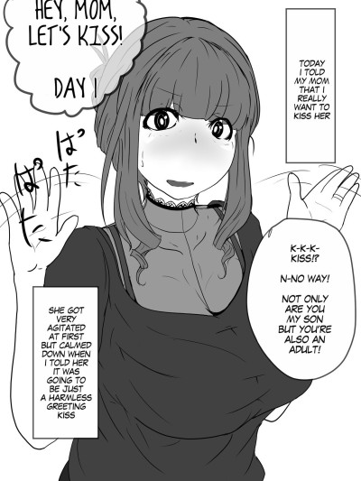 Okaa-san to Kissu Shiyou | Hey, Mom, Let's Kiss!