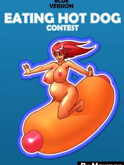 Eating Hot Dog Contest (Blue Version)