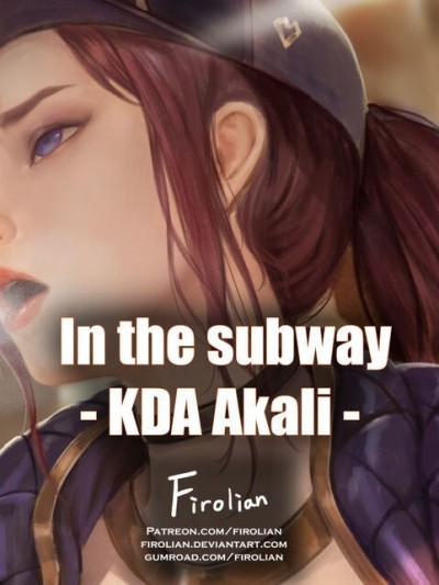 In The Subway - KDA Akali