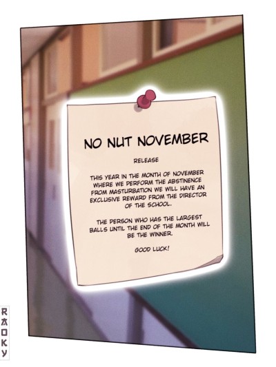 Ryoko's No Nut November 2022 - School Reward
