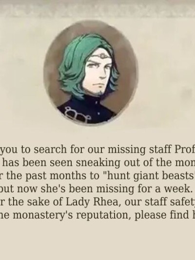 Missing Monastery Staff Members