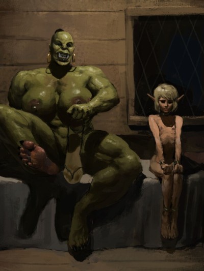 Orc Footjob