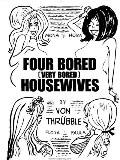 Four Very Bored Housewives 10 - How Four Bored Wives Hi-Jack A Sky-Jack