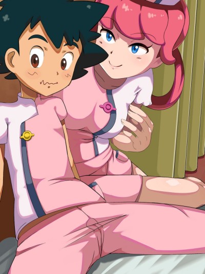 Nurse Joy X Ash