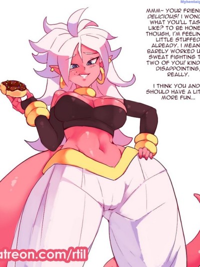 Android 21's Sweet Treat