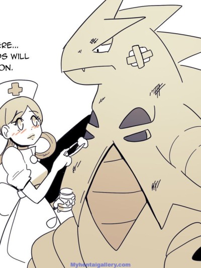 Nurse Joy x Tyranitar