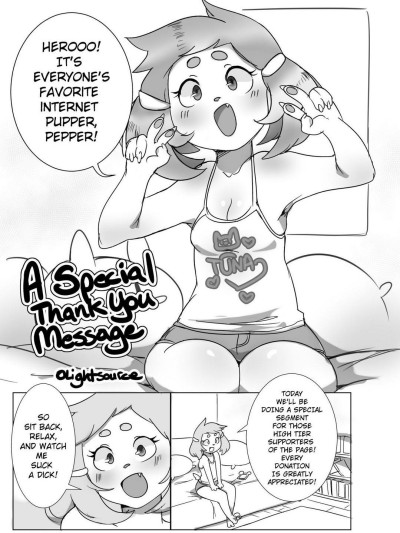 A Special Thank You Message