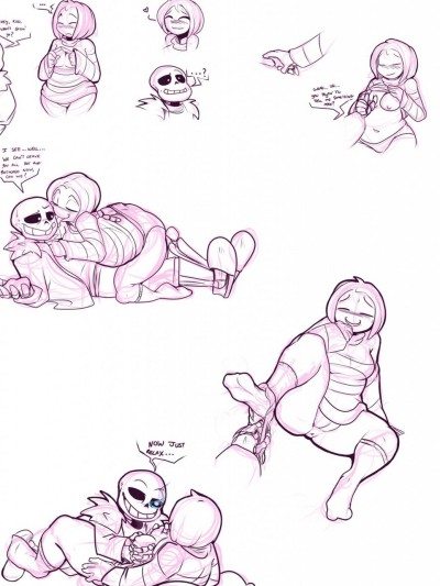 Sans x Frisk x Papyrus