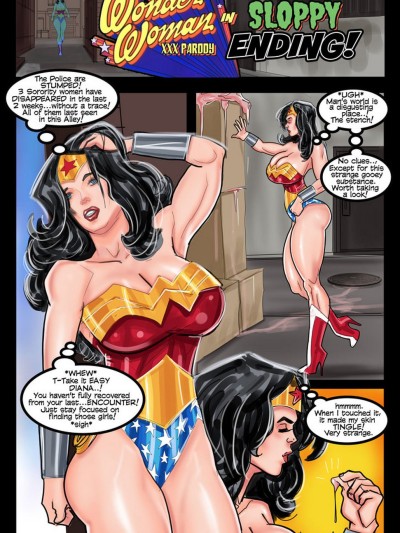 Wonder Woman In Sloppy Ending