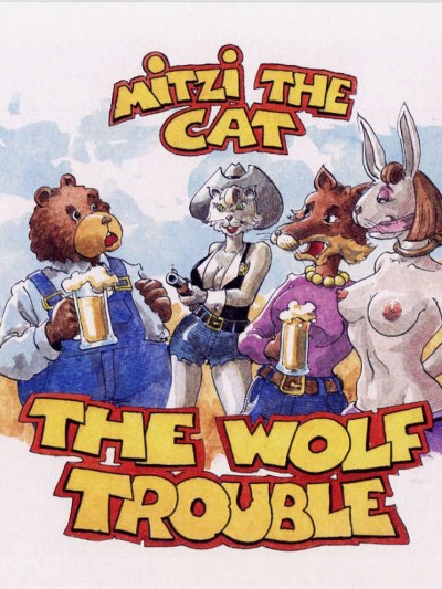 Mitzi The Cat - The Wolf Trouble