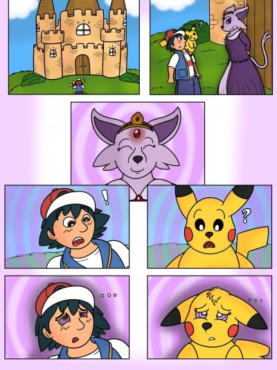 Ash Pikachu Princess