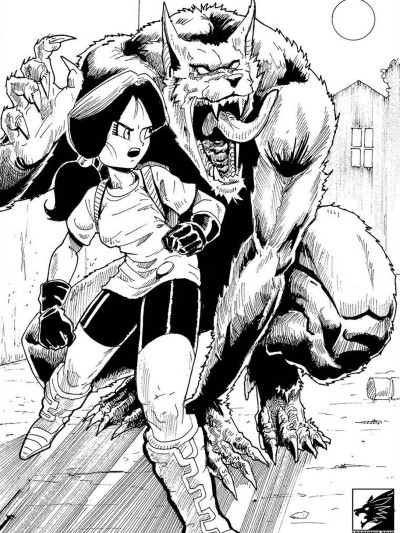 Videl VS The Werewolf