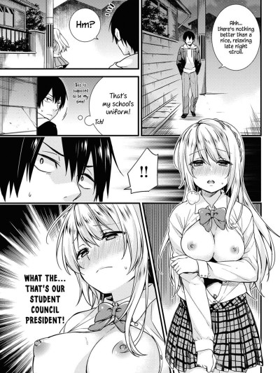 Gakuen no Ojou-sama ga Roshutsukyou no Dohentai datta Hanashi | The Academy Princess is Actually a Perverted Exhibitionist Ch. 1