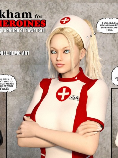 New Arkham For Superheroines 1 - Humiliation And Degradation Of Power Girl