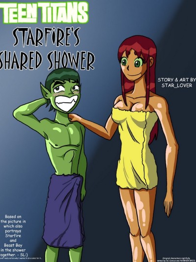 Starfire's Shared Shower