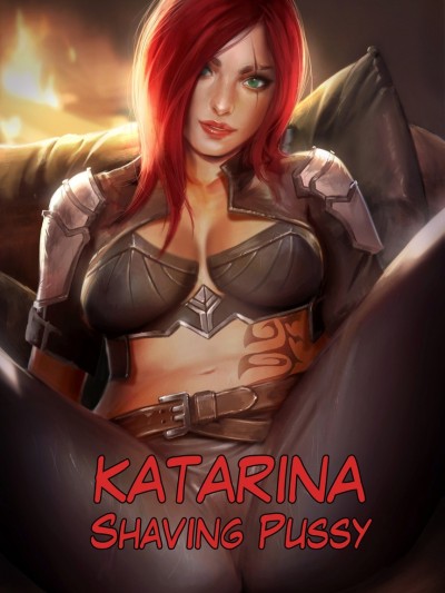 Katarina Shaving Pussy