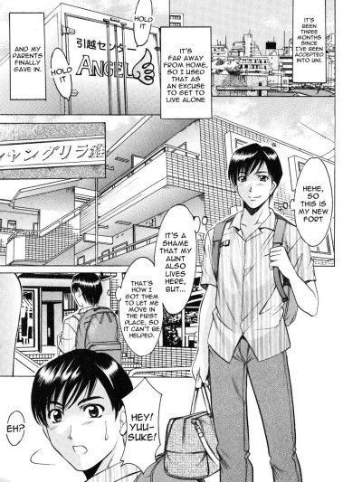 Yuuwaku no Toshiue Apartment Ch.1-2