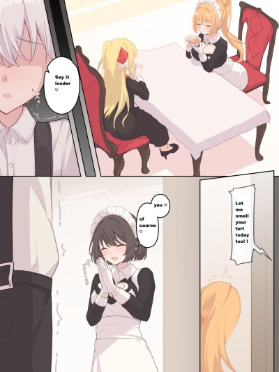 Maids farting their Master