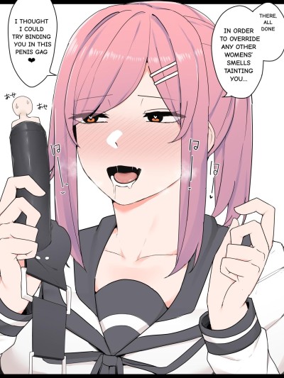 The Story of How My Yandere Kouhai Used Me as a Penis Gag