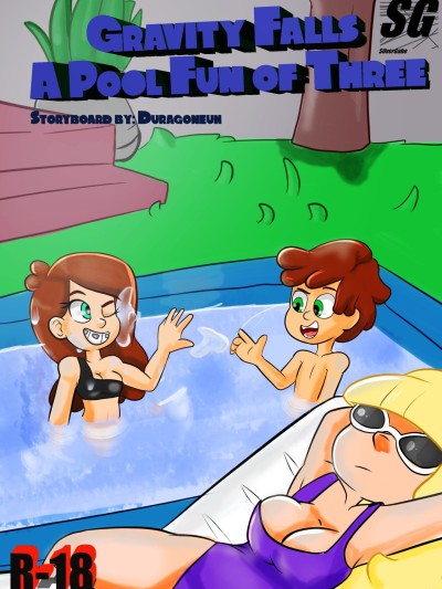 Gravity Falls - A Pool Fun Of Three