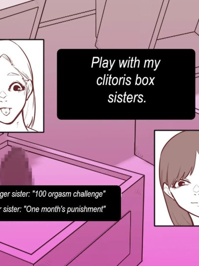 Play with my clitoris box sisters.