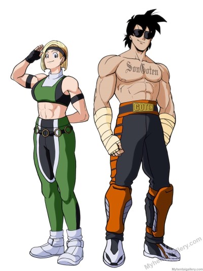 Marron Blade & Goten Cage