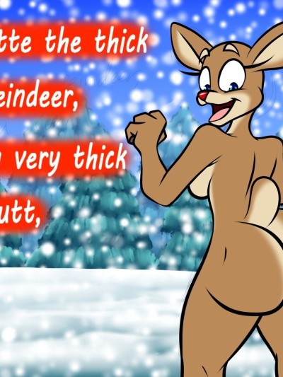 Rudette The Thick Ass Reindeer