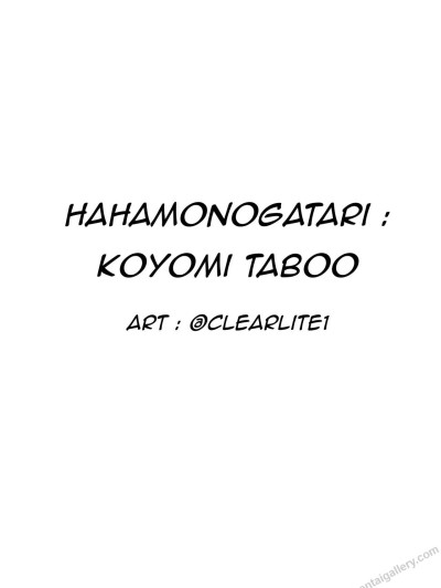 Hahamonogatari - Koyomi Taboo