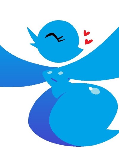 Twitter Logo Girl