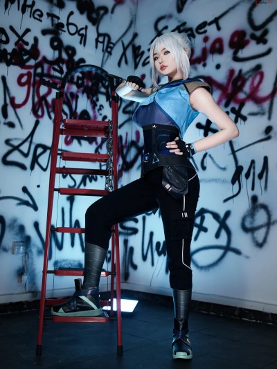 ZinieQ (ジニCosplayer) cosplay Jett – Valorant