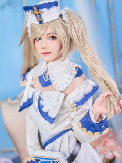 Joyce (Joyce Lin2x) cosplay Barbara – Genshin Impact