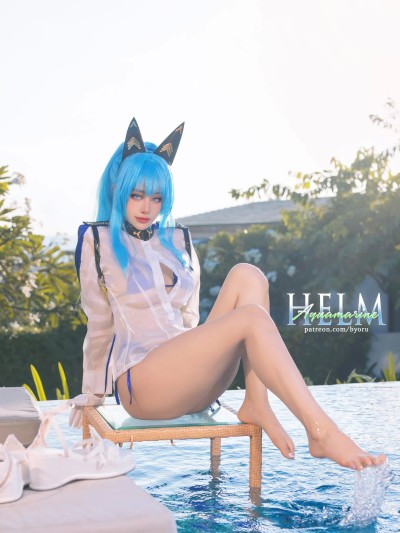 Byoru (ビョル) cosplay Helm Aquamarine – NIKKE – Part 2