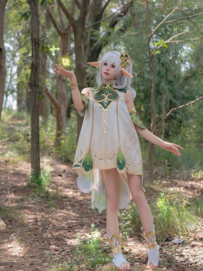 咬一口兔娘ovo (Yaokoututu) cosplay Nahida – Genshin Impact