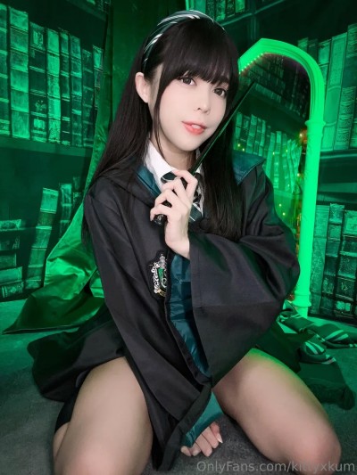 OnlyFan – Kittyxkum cosplay Slytherin – Harry Potter