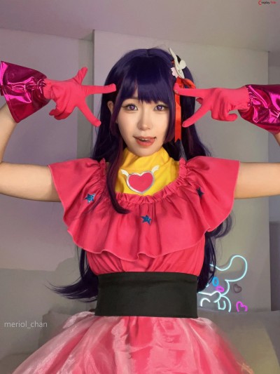 Meriol Chan cosplay Ai Hoshino – Oshi no Ko