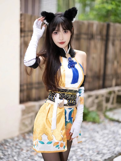 XiuRen秀人网 – 林星阑 (lxl 0711) cosplay Tsuchimikado Hutao – Naraka:Bladepoint