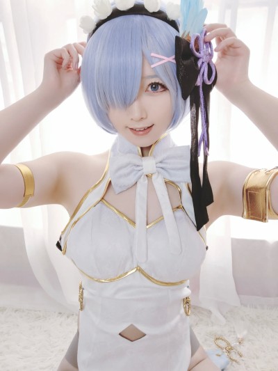 Asagiriai (愛ちゃん) cosplay Rem – Re:Zero