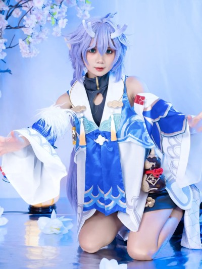 PoppaChan cosplay Bailu – Honkai:Star Rail
