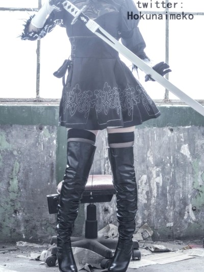 Hokunaimeko cosplay 2B – Nier:Automata