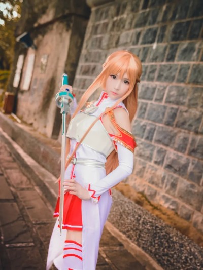 Bai Shen Yang (白神泱) cosplay Asuna – Sword Art Online