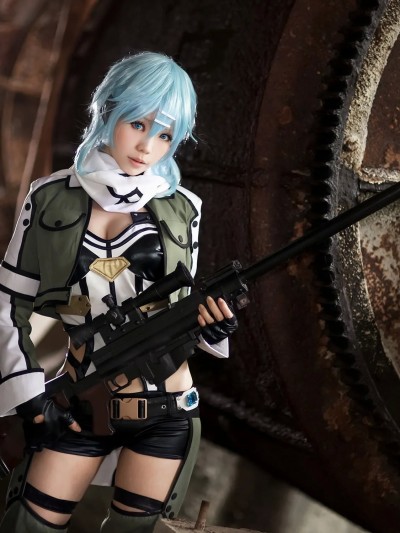 Ely Cosplay cosplay Sinon – Sword Art Online